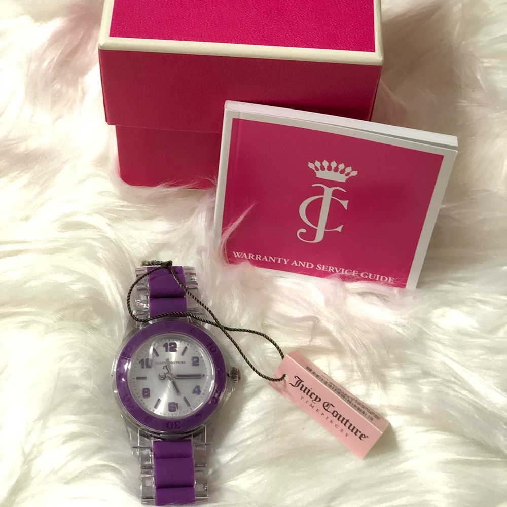 Juicy Couture Purple Dial Ladies Watch